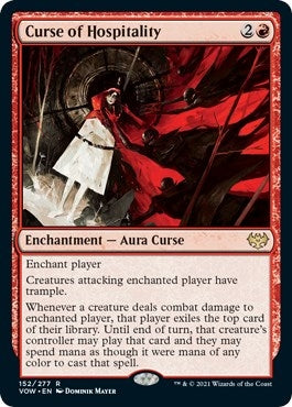 Curse of Hospitality (152) (Innistrad: Crimson Vow)