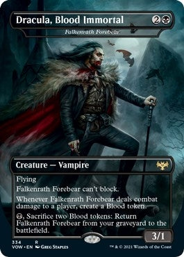 Dracula, Blood Immortal - Falkenrath Forebear (334) (Innistrad: Crimson Vow)