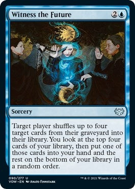 Image for Witness the Future (90) (Innistrad: Crimson Vow) - Magic: The Gathering