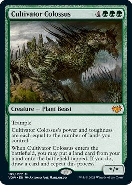 Image for Cultivator Colossus (195) (Innistrad: Crimson Vow) - Magic: The Gathering
