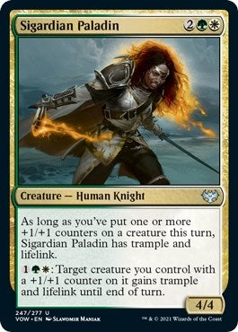 Image for Sigardian Paladin (247) (Innistrad: Crimson Vow) - Magic: The Gathering