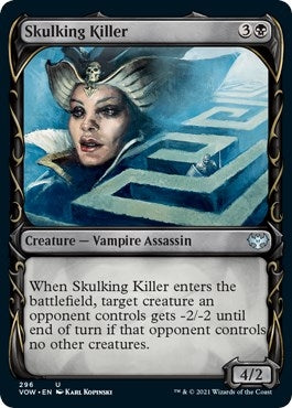 Image for Skulking Killer (Showcase) (296) (Innistrad: Crimson Vow) - Magic: The Gathering