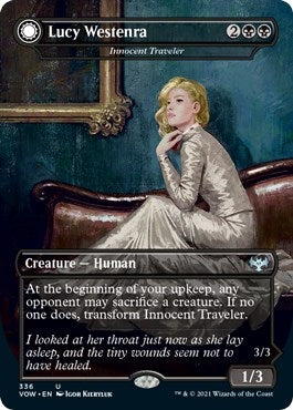 Lucy Westenra - Innocent Traveler (336) (Innistrad: Crimson Vow)