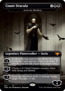 Count Dracula - Sorin the Mirthless (337) (Innistrad: Crimson Vow)