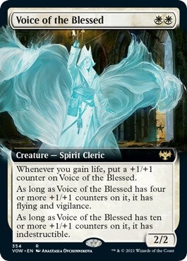 Voice of the Blessed (Extended Art) (354) (Innistrad: Crimson Vow)