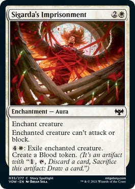 Sigarda's Imprisonment (35) (Innistrad: Crimson Vow)