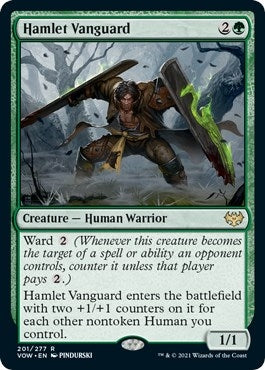 Image for Hamlet Vanguard (201) (Innistrad: Crimson Vow) - Magic: The Gathering