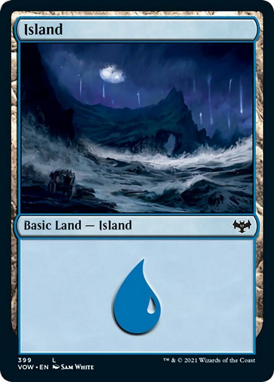 Image for Island (399) (399) (Innistrad: Crimson Vow) - Magic: The Gathering