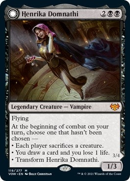 Image for Henrika Domnathi (119) (Innistrad: Crimson Vow) - Magic: The Gathering