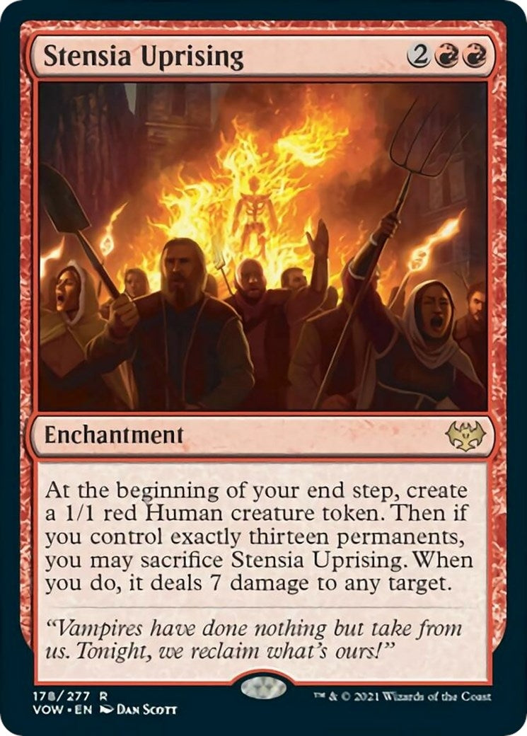 Stensia Uprising (178) (Innistrad: Crimson Vow)