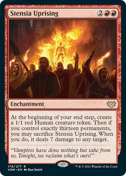 Stensia Uprising (178) (Innistrad: Crimson Vow)