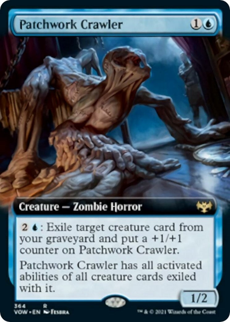 Patchwork Crawler (Extended Art) (364) (Innistrad: Crimson Vow)