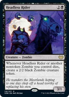 Image for Headless Rider (118) (Innistrad: Crimson Vow) - Magic: The Gathering