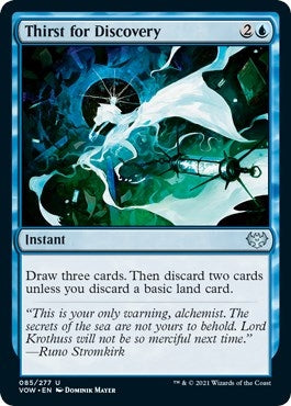 Image for Thirst for Discovery (85) (Innistrad: Crimson Vow) - Magic: The Gathering