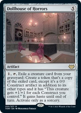 Image for Dollhouse of Horrors (255) (Innistrad: Crimson Vow) - Magic: The Gathering