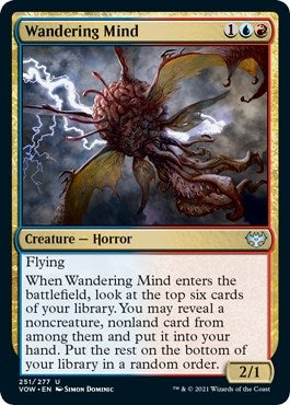 Wandering Mind (251) (Innistrad: Crimson Vow)
