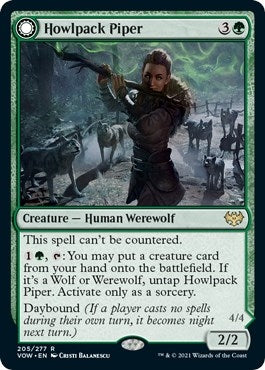 Image for Howlpack Piper (205) (Innistrad: Crimson Vow) - Magic: The Gathering