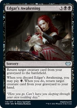 Edgar's Awakening (110) (Innistrad: Crimson Vow)