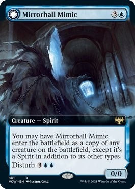 Mirrorhall Mimic (Extended Art) (361) (Innistrad: Crimson Vow)