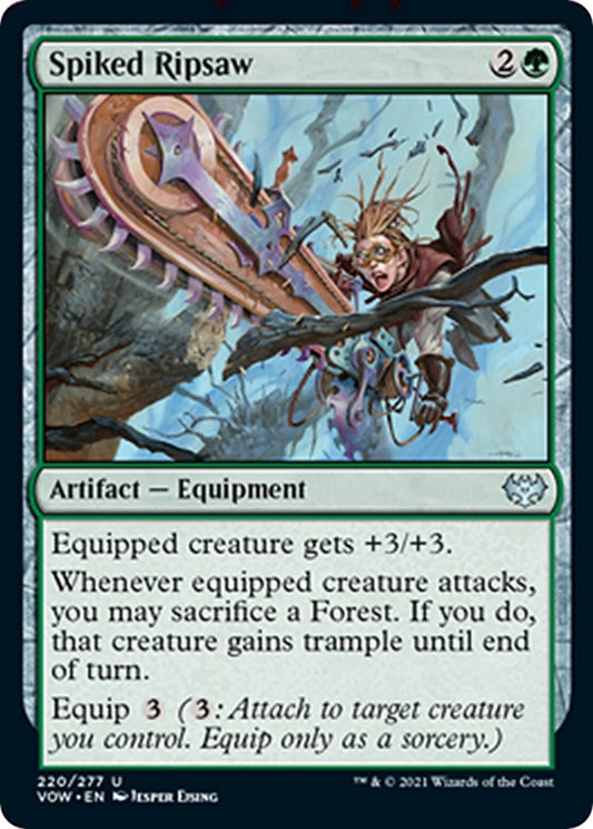 Image for Spiked Ripsaw (220) (Innistrad: Crimson Vow) - Magic: The Gathering