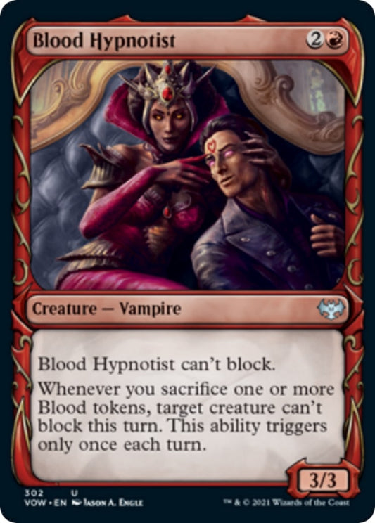 Blood Hypnotist (Showcase) (302) (Innistrad: Crimson Vow)