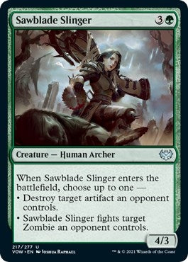 Sawblade Slinger (217) (Innistrad: Crimson Vow)