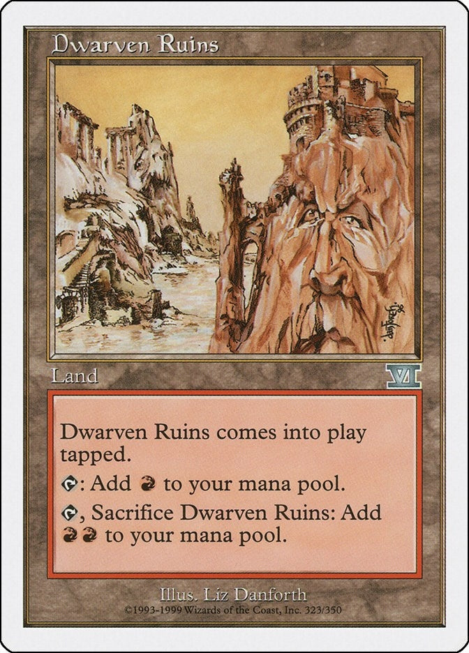 Dwarven Ruins (323) (Classic Sixth Edition)