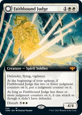 Image for Faithbound Judge (Extended Art) (348) (Innistrad: Crimson Vow) - Magic: The Gathering