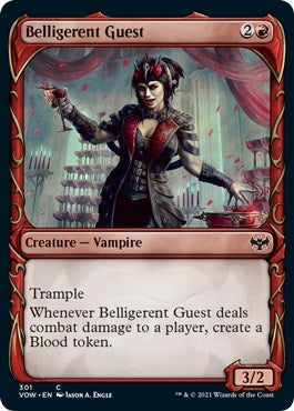 Belligerent Guest (Showcase) (301) (Innistrad: Crimson Vow)