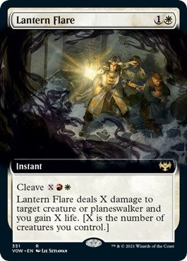 Lantern Flare (Extended Art) (351) (Innistrad: Crimson Vow)