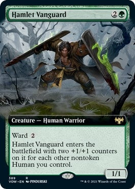 Hamlet Vanguard (Extended Art) (389) (Innistrad: Crimson Vow)