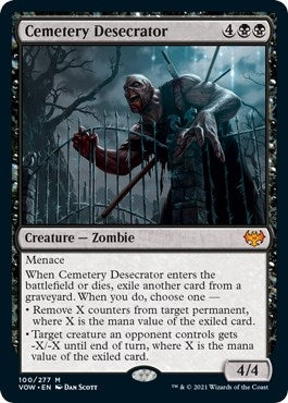 Image for Cemetery Desecrator (100) (Innistrad: Crimson Vow) - Magic: The Gathering