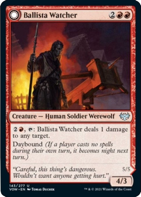 Ballista Watcher (143) (Innistrad: Crimson Vow)