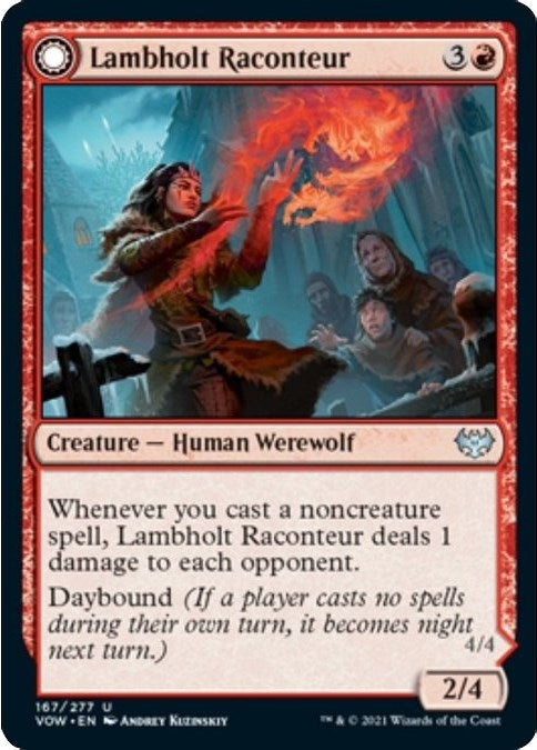 Lambholt Raconteur (167) (Innistrad: Crimson Vow)