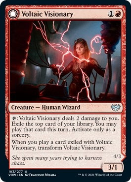 Voltaic Visionary (183) (Innistrad: Crimson Vow)