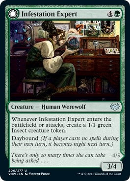 Image for Infestation Expert (206) (Innistrad: Crimson Vow) - Magic: The Gathering