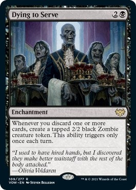 Dying to Serve (109) (Innistrad: Crimson Vow)