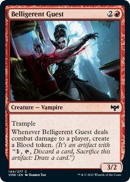 Belligerent Guest (144) (Innistrad: Crimson Vow)