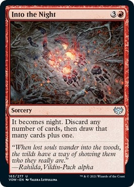 Image for Into the Night (163) (Innistrad: Crimson Vow) - Magic: The Gathering