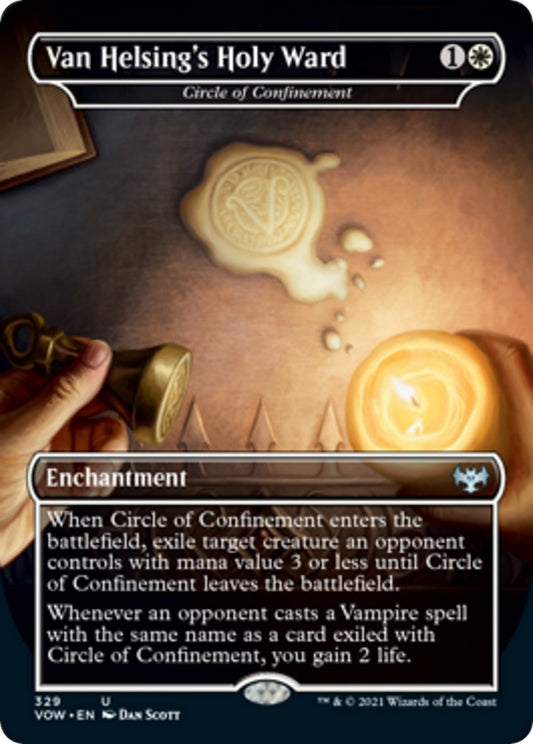 Van Helsing's Holy Ward - Circle of Confinement (329) (Innistrad: Crimson Vow)