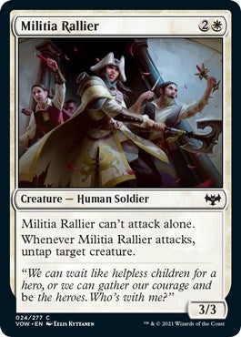 Militia Rallier (24) (Innistrad: Crimson Vow)