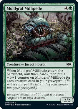 Moldgraf Millipede (209) (Innistrad: Crimson Vow)