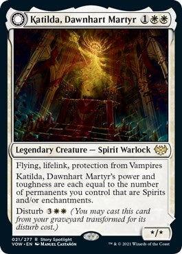 Image for Katilda, Dawnhart Martyr (21) (Innistrad: Crimson Vow) - Magic: The Gathering