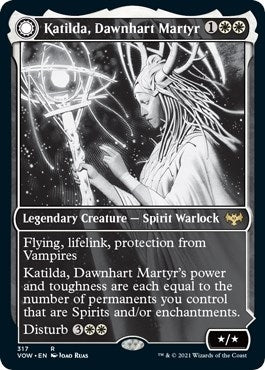 Image for Katilda, Dawnhart Martyr (Showcase) (317) (Innistrad: Crimson Vow) - Magic: The Gathering