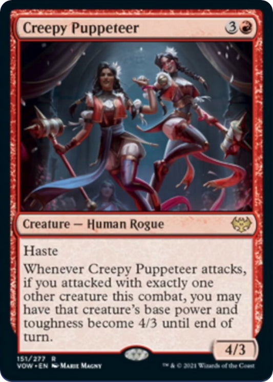 Image for Creepy Puppeteer (151) (Innistrad: Crimson Vow) - Magic: The Gathering