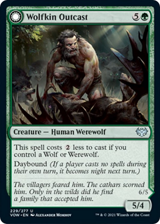 Wolfkin Outcast (229) (Innistrad: Crimson Vow)