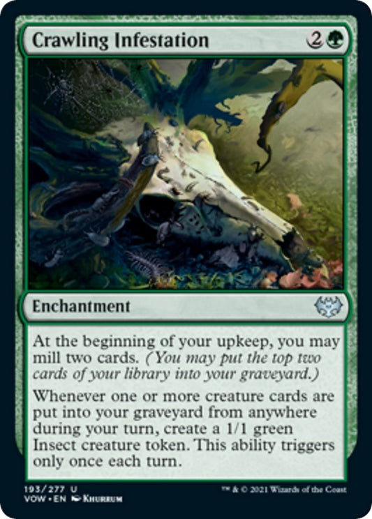 Crawling Infestation (193) (Innistrad: Crimson Vow)