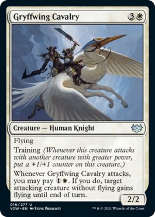 Image for Gryffwing Cavalry (16) (Innistrad: Crimson Vow) - Magic: The Gathering