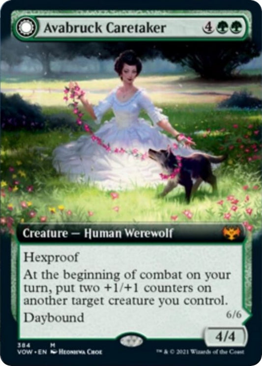 Avabruck Caretaker (Extended Art) (384) (Innistrad: Crimson Vow)
