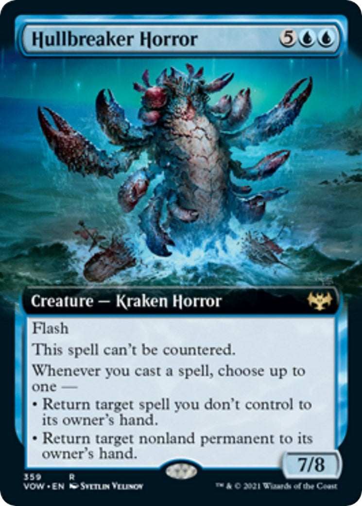 Image for Hullbreaker Horror (Extended Art) (359) (Innistrad: Crimson Vow) - Magic: The Gathering